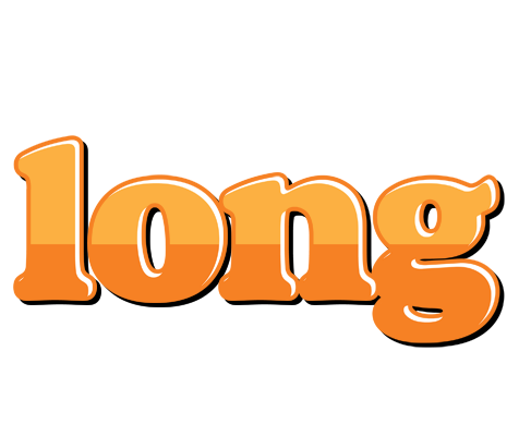Long orange logo