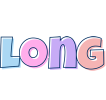 Long pastel logo