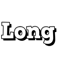 Long snowing logo