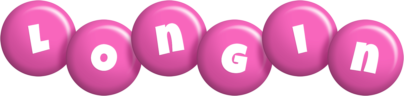 Longin candy-pink logo