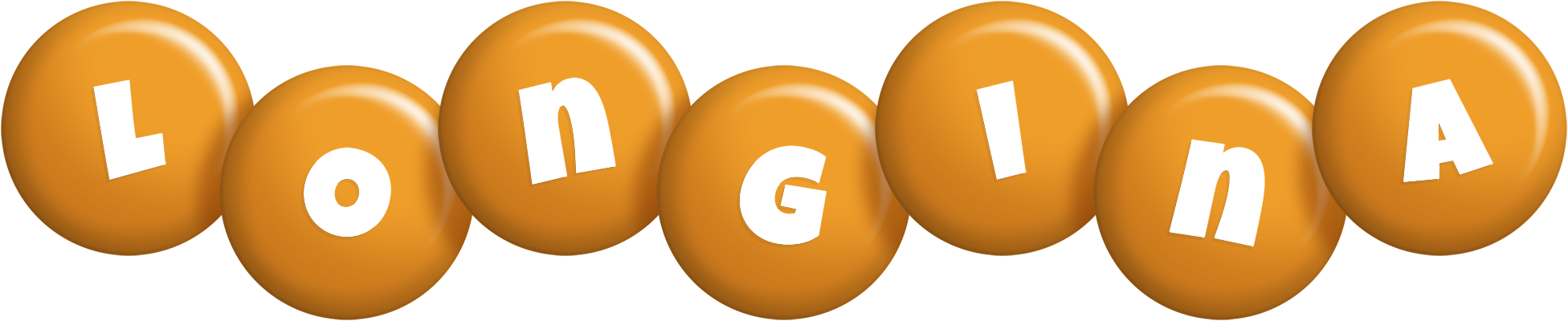 Longina candy-orange logo