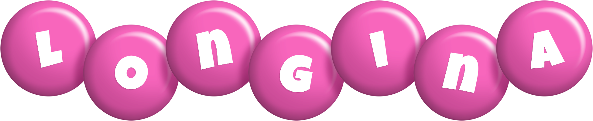 Longina candy-pink logo