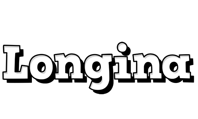 Longina snowing logo