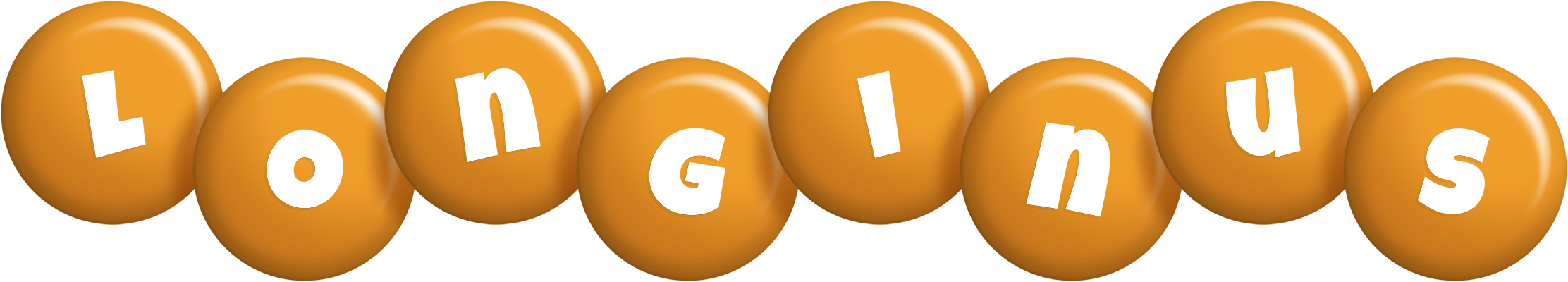 Longinus candy-orange logo