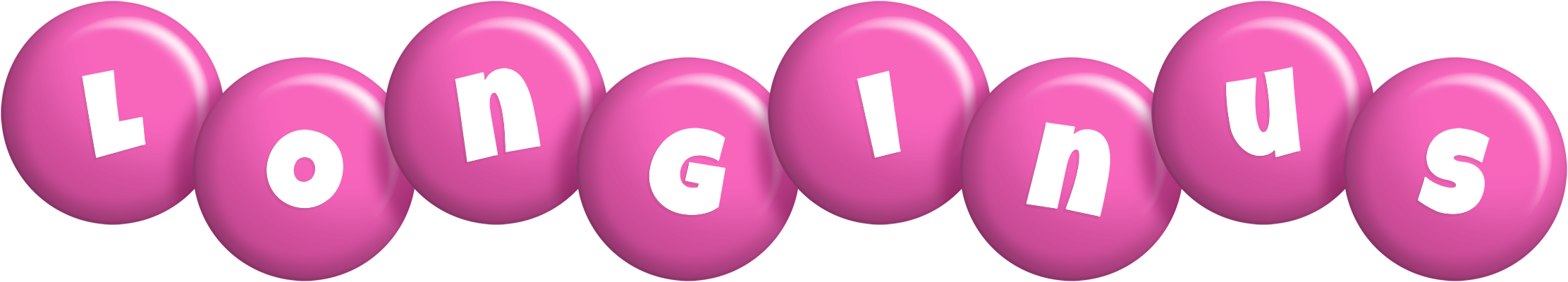 Longinus candy-pink logo