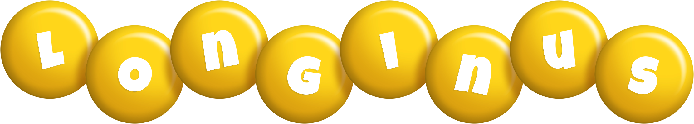 Longinus candy-yellow logo