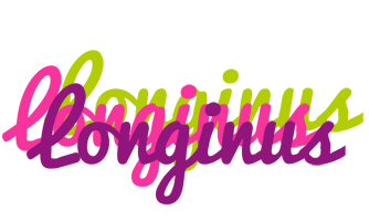 Longinus flowers logo