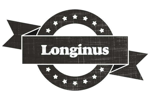 Longinus grunge logo