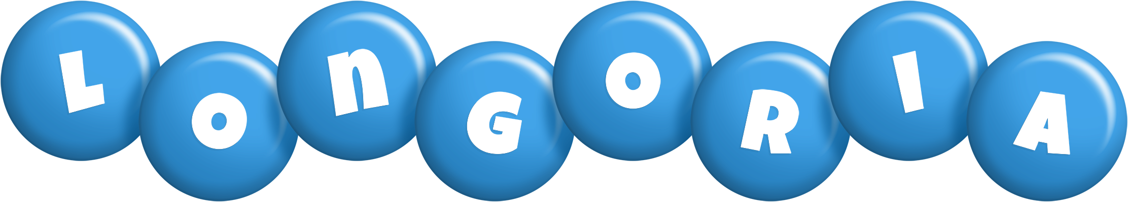 Longoria candy-blue logo