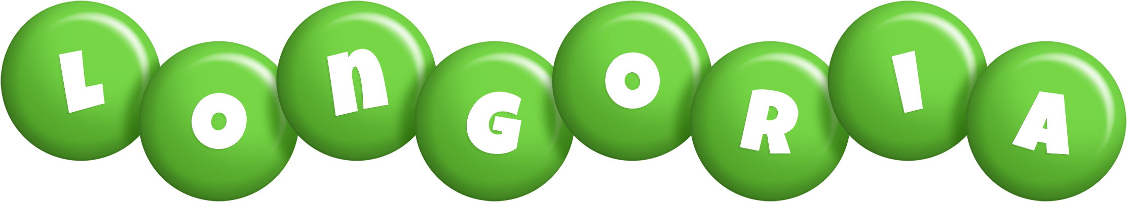 Longoria candy-green logo