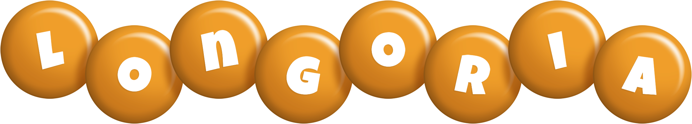 Longoria candy-orange logo
