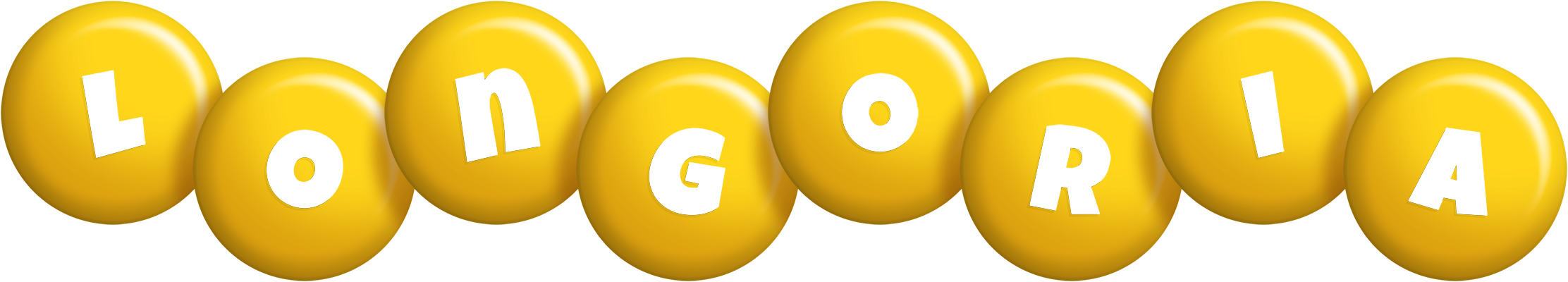 Longoria candy-yellow logo