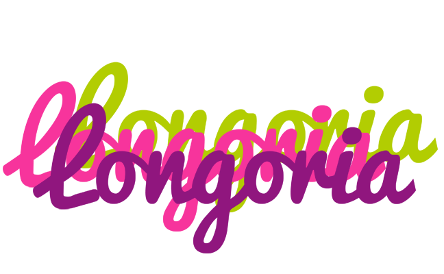 Longoria flowers logo