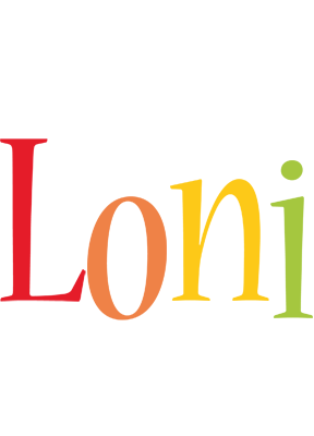 Loni birthday logo
