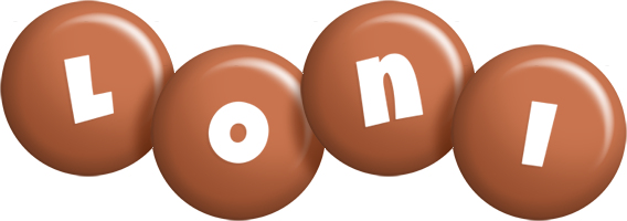 Loni candy-brown logo