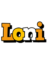 Loni cartoon logo