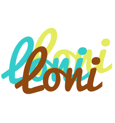 Loni cupcake logo