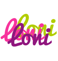 Loni flowers logo