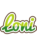 Loni golfing logo