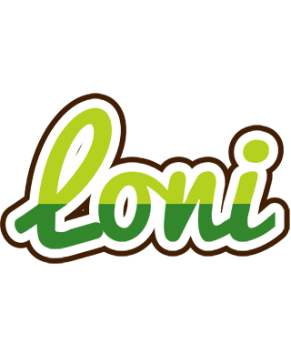 Loni golfing logo