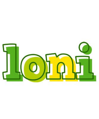 Loni juice logo