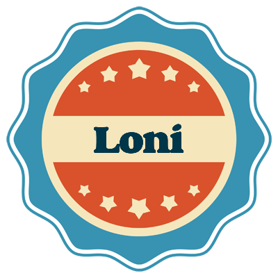 Loni labels logo