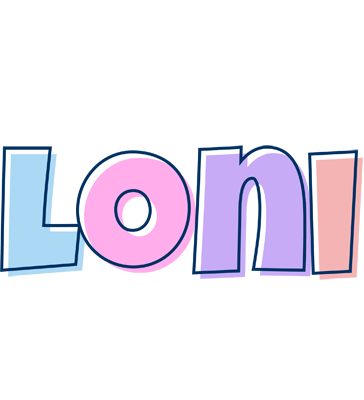 Loni pastel logo