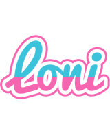 Loni woman logo