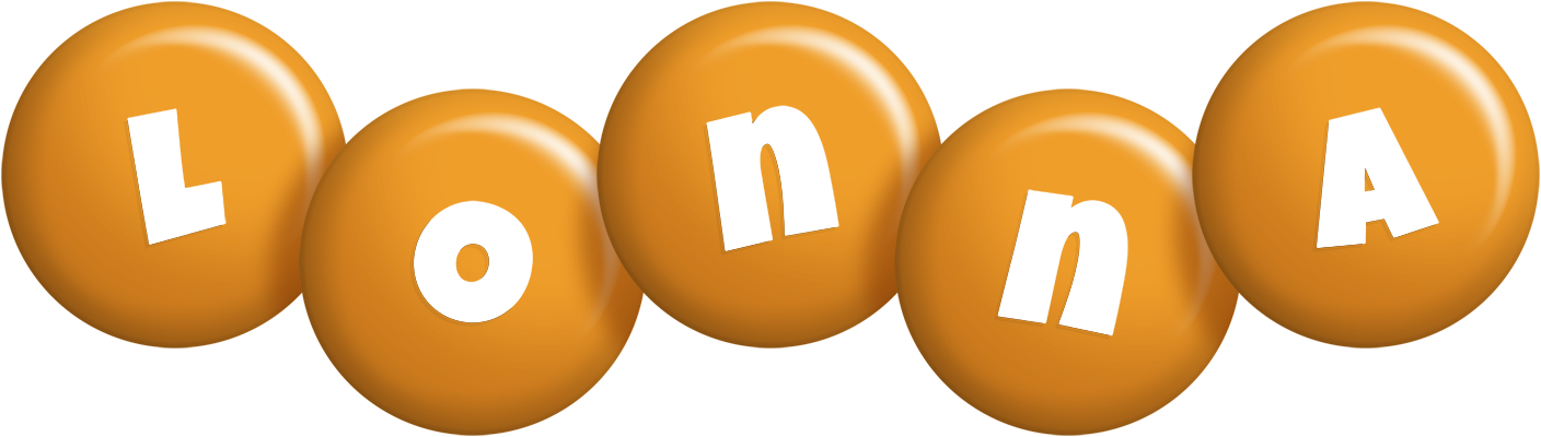 Lonna candy-orange logo
