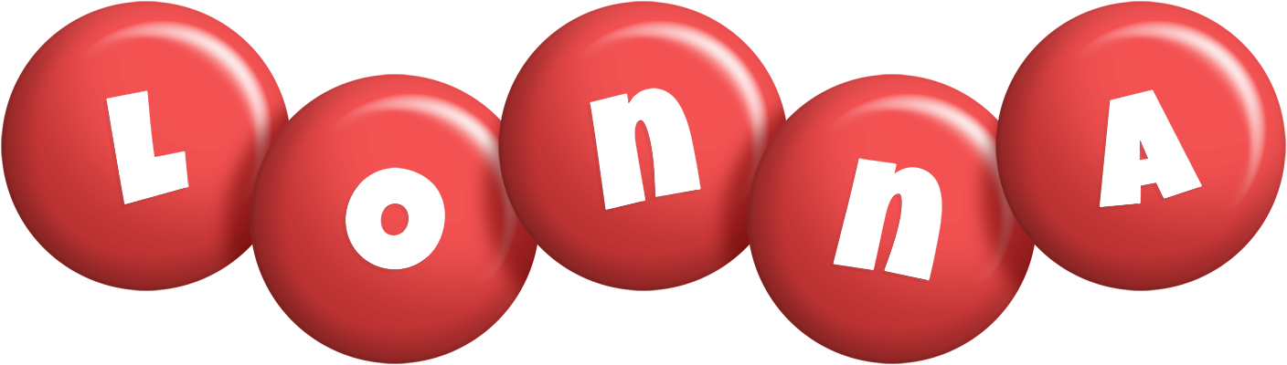 Lonna candy-red logo