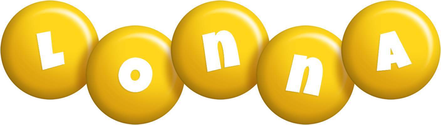 Lonna candy-yellow logo