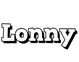 Lonny snowing logo