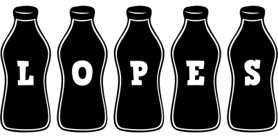 Lopes bottle logo