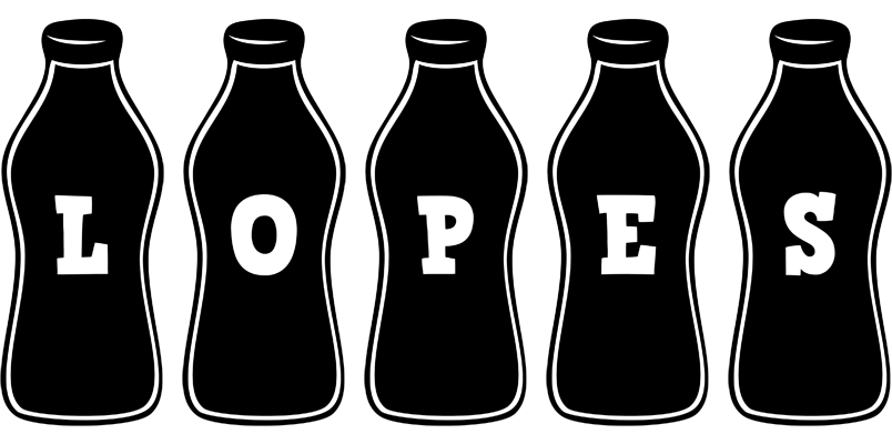 Lopes bottle logo