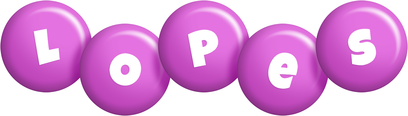 Lopes candy-purple logo
