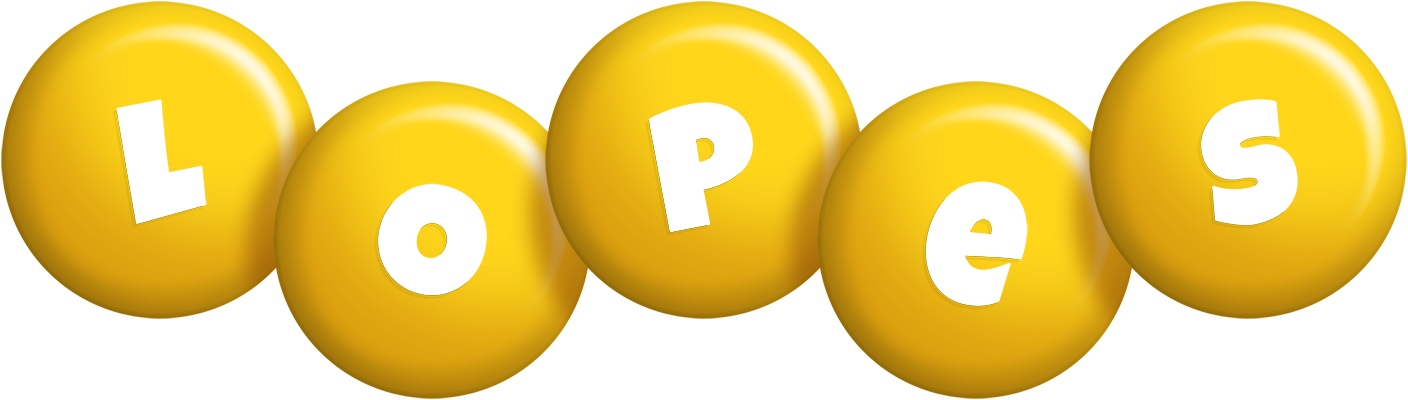 Lopes candy-yellow logo