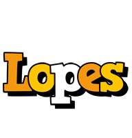 Lopes cartoon logo