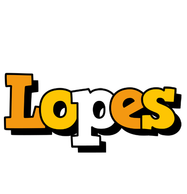 Lopes cartoon logo
