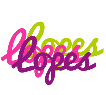 Lopes flowers logo
