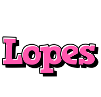 Lopes girlish logo