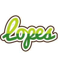 Lopes golfing logo