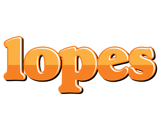 Lopes orange logo