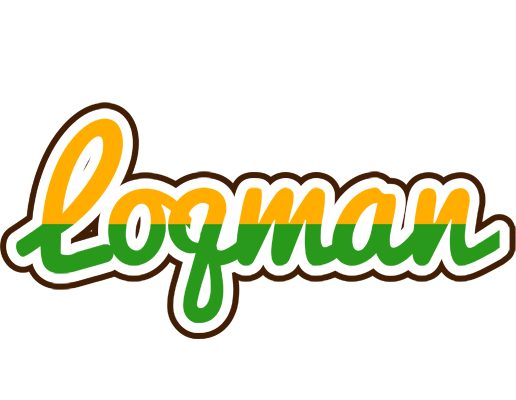 Loqman banana logo