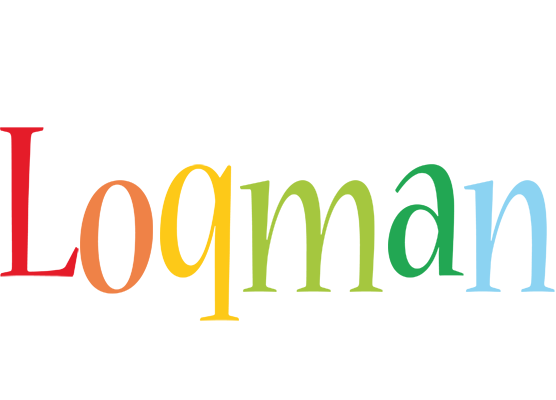 Loqman birthday logo