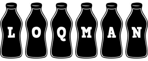 Loqman bottle logo