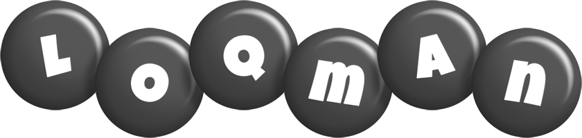Loqman candy-black logo