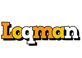 Loqman cartoon logo