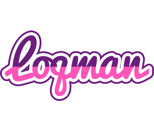 Loqman cheerful logo