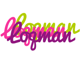 Loqman flowers logo