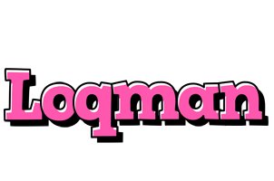 Loqman girlish logo